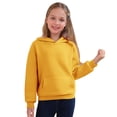 thumbnail image 3 of TIREOW Kid's Boys Girls Oversized Hoodies Soft Brushed Fleece Basic Pullover with Pockets Solid Color Sweatshirts Fashion Casual Outfits Fall Winter Y2k Clothes, 3 of 9