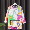 thumbnail image 4 of Jumpingount Delantal colorido para niños con estilo Graffiti, resistente al agua y al aceite, delantal fácil de limpiar para niños Accesorios de disfraces Como se muestra XL143-162CM, 4 of 6