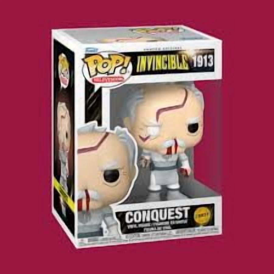 Conquest 1913 Chase Edition Funko Pop With Protector Invincible