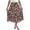 *Black, variant on VBVC Women's Boho Floral Tiered Midi Skirt,Ladies High Waist Ruffle Skirt,Summer Daily A-Line Skirt For Women,Orange,S-XL