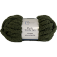 thumbnail image 1 of Mainstays Chunky Chenille Yarn, 31.7 yd, Olive, 100% Polyester, Super Bulky, 1 of 5