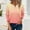 Yellow, variant on ZJXFGS 3/4 Length Sleeve Womens, Tops Tops for Women Trendy Summer, Women's Long Sleeve T Shirt Round Neck Casual Tops, Business Casual Tops for Women Pink L