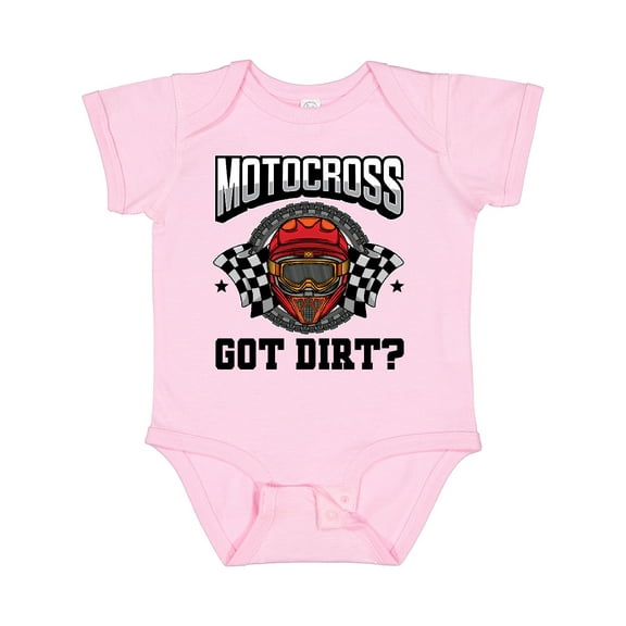 Inktastic Motocross Dirt Biking Got Dirt Boys or Girls Baby Bodysuit