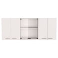 thumbnail image 5 of TuHome White Modern Engineered Wood Superior 150 Wall Cabinet, 5 of 5