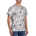 thumbnail image 2 of Bixox Men's Cowboy Printed Short Sleeve Skinny Athletic T-Shirt, 2 of 6