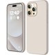 thumbnail image 1 of wonima11 Compatible with iPhone 15 Pro Case, Liquid Silicone Case, Full Body Shockproof Protective Cover Slim Thin Phone Case with Soft Anti-Scratch Microfiber Lining, 6.1 inch-Stone, 1 of 1