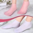 thumbnail image 3 of 3pairs Silicone Socks, Silicone Moisturizing Sock, Silicone Heel Sock, Moisturizing Gel Socks For Re, 3 of 5