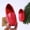 Red, variant on Suede Kids Loafers, Candy Color Slip On Moccasins with Soft Rubber Sole, Casual Flat Shoes for Toddler Boys Girls, Size 5C-12C