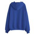 thumbnail image 4 of Women's Spring Zip Up Y2K Cargo Hoodies Casual Long Sleeve Sweatshirts Fall Winter Track Jackets with Pockets Blue M, 4 of 5
