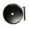 thumbnail image 2 of Westbrass D328-12 3-1/8" One-Hole Bathtub Overflow Cover, Oil Rubbed Bronze, 2 of 8
