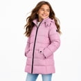 thumbnail image 3 of Steve Madden Girls Puffer Jacket Insulated Quilted Long Length Winter Parka Long Puffer Jacket, 3 of 6
