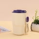 thumbnail image 1 of Taza de café para coche, 480 ml, de acero inoxidable, con aislamiento al vacío, doble capa, con cuerda de elevación, portátil, para oficina.,Wsvlmg, 1 of 8