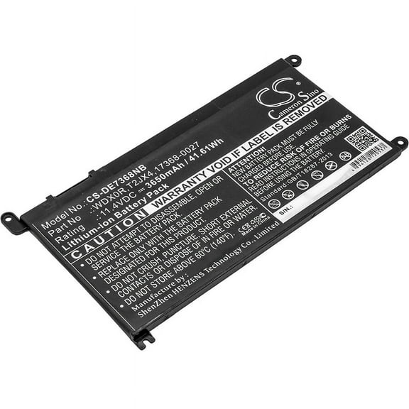 3650mAh P62F001 0WDX0R 9W9MX RRJDX P26T003 CYMGM P26T004 1VX1H P32E002 B07DFK12MV Vostro 5590 Battery for DELL 13 5368 2-in-1 15