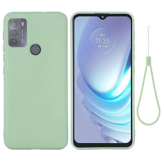 MasteelfCA Phone Cover Anti-fall Phone Protective Case with Lanyard Compatible for Moto G50