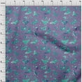 thumbnail image 4 of oneOone Polyester Spandex Medium Purple Fabric Sea Sewing Craft Projects Fabric Prints By Yard 56 Inch Wide, 4 of 4