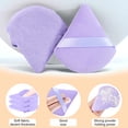 thumbnail image 5 of DUAIU 14pcs Beauty Blender Set,Mini Makeup Sponges in Bottle for Flawless Foundation （Purple), 5 of 8