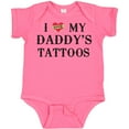 thumbnail image 3 of Inktastic I Love My Daddy's Tattoos Boys or Girls Baby Bodysuit, 3 of 5