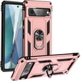 thumbnail image 1 of [PST] Google Pixel 8 Ring Case, Anti-Drop Hybrid Magnetic Hard Kickstand Case Cover with Ring Stand, 1 of 5