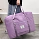 thumbnail image 5 of Bolsa de viaje plegable para mujer | Equipaje de mano impermeable de 30 l | Bolsa de deporte para gimnasio y fin de semana para niñas | Rosa, negro, morado, azul, gris y vino, 5 of 8