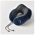 thumbnail image 2 of Almohada De Viaje Bloosom  100% Espuma Viscoelástica Cuello Azul oscuro, 2 of 3