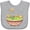 AC-Heather Grey, variant on Inktastic Nachos Partying in Guacamole Boys or Girls Baby Bib