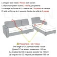 thumbnail image 6 of CHUNTIAN Velvet Fabric Sofa Covers For Living Room Plush Stretch Sofa Slipcover Thick Embossing Couch Cover Cold Protection Sofa Cover, 6 of 6