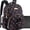 Black & Red Cherries, variant on Baby Essentials Diaper Bag Backpack for Newborns, Infants, Toddlers (Matching Changing Pad, Pacifier Pouch, Insulated Bottle Pockets, Stroller Straps) Black & Cherries Print