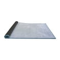 thumbnail image 2 of Ahgly Company Indoor Square Solid Blue Modern Area Rugs, 8' Square, 2 of 4