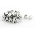 thumbnail image 1 of Unique Bargains 30pcs Aluminum Cable Stops Sleeves for 3mm Wire Rope Swage Clip, 1 of 1