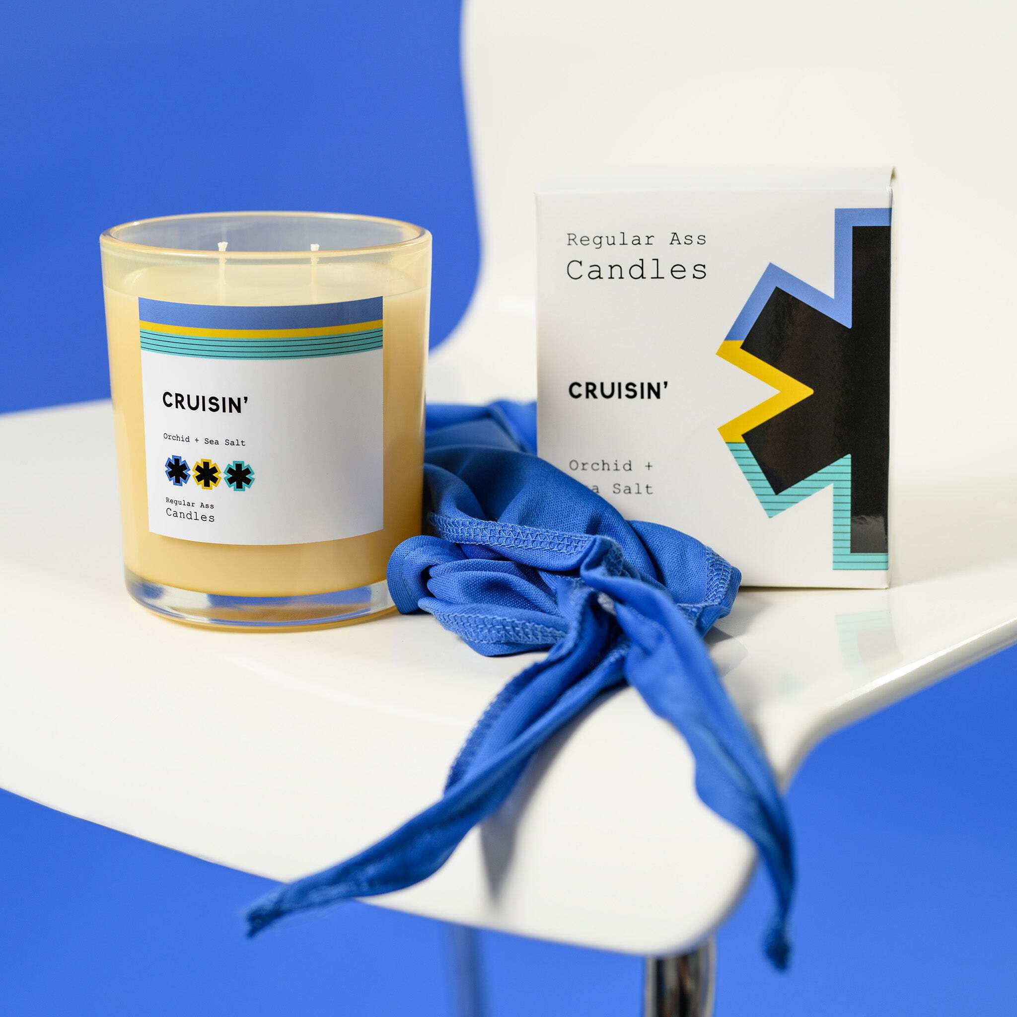 ROCK THE BOAT, Rhubarb, Kiwi, Driftwood Candle