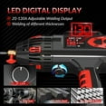thumbnail image 3 of GZ GUOZHI 110V 130A Portable Handheld Stick ARC Welder Machine, Digital Display, IGBT Inverter, Ergonomic Design (3.7LB), 3 of 10