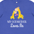 thumbnail image 4 of Inktastic My Godmother Loves Me Giraffe Youth T-Shirt, 4 of 5