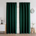 thumbnail image 1 of Cortinas Chyhomenyc Hunter Green, 2 paneles, 102 x 213 cm, 1 of 9