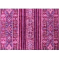 thumbnail image 1 of Ahgly Company Indoor Rectangle Abstract Pink Modern Area Rugs, 6' x 9', 1 of 4
