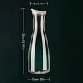 TEVEQ Promotion!Glowing Stones,Large White (clear) Plastic Carafe