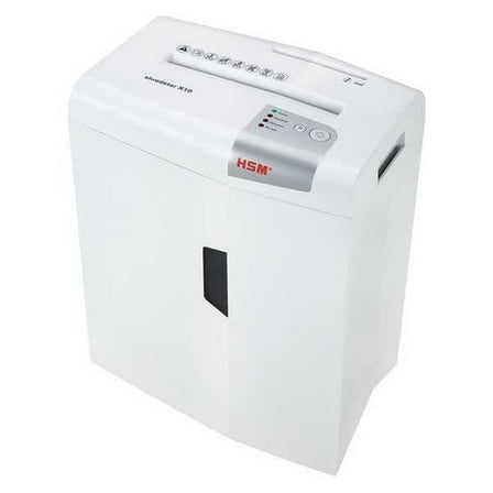 Hsm Paper Shredder, Cross-Cut Style shredstar X10