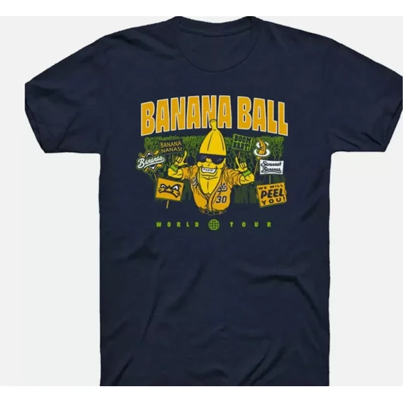 Savannah World Tour Bananas Boom baby T-Shirt Full Size