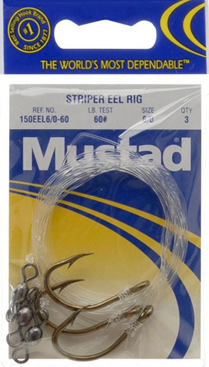 Mustad Striper Eel Rig, Size 6/0