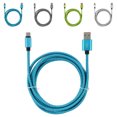 thumbnail image 3 of USB Type-C Cable 2A Aluminum Alloy Fast Charging Data Cable Nylon Braided Compatible For Ios Android Phones Tablets, 3 of 8