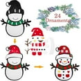thumbnail image 2 of Christmas Snowman Games Set Creative Felt Snowman Game Kit Hanging Decoration, 2 of 10