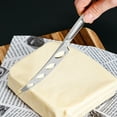 thumbnail image 4 of Cheese Slicer Stainless Steel, Cheese Knife Cheese Cutter, Server For Semi-Soft, Semi-Hard Cheese - Style 3, 4 of 5