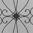 thumbnail image 6 of Minhui Large Size Retro Wrought Iron Casting Fireplace Screen Flower Pattern Fireplace Guard for Home 50*35.8in, 6 of 16