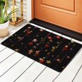 thumbnail image 1 of Advent Season Golden Stars Rugs Doormat, Non-Slip Machine Washable Carpets Floor Door Mat , 36" x 24", 1 of 6