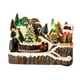 thumbnail image 2 of Tren navideño luminoso, casa musical navideña de resina decorativa coleccionable árbol, 2 of 9