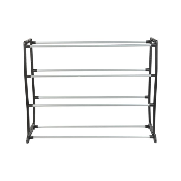 Simplify 12 Pair Stackable Shoe Rack Walmart Com Walmart Com