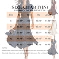thumbnail image 3 of Cocktail Dresses for Women Elegant A-Line Formal Dress Fashion V Neck Short Sleeves Dress Wedding Guest Dresses M, 3 of 4