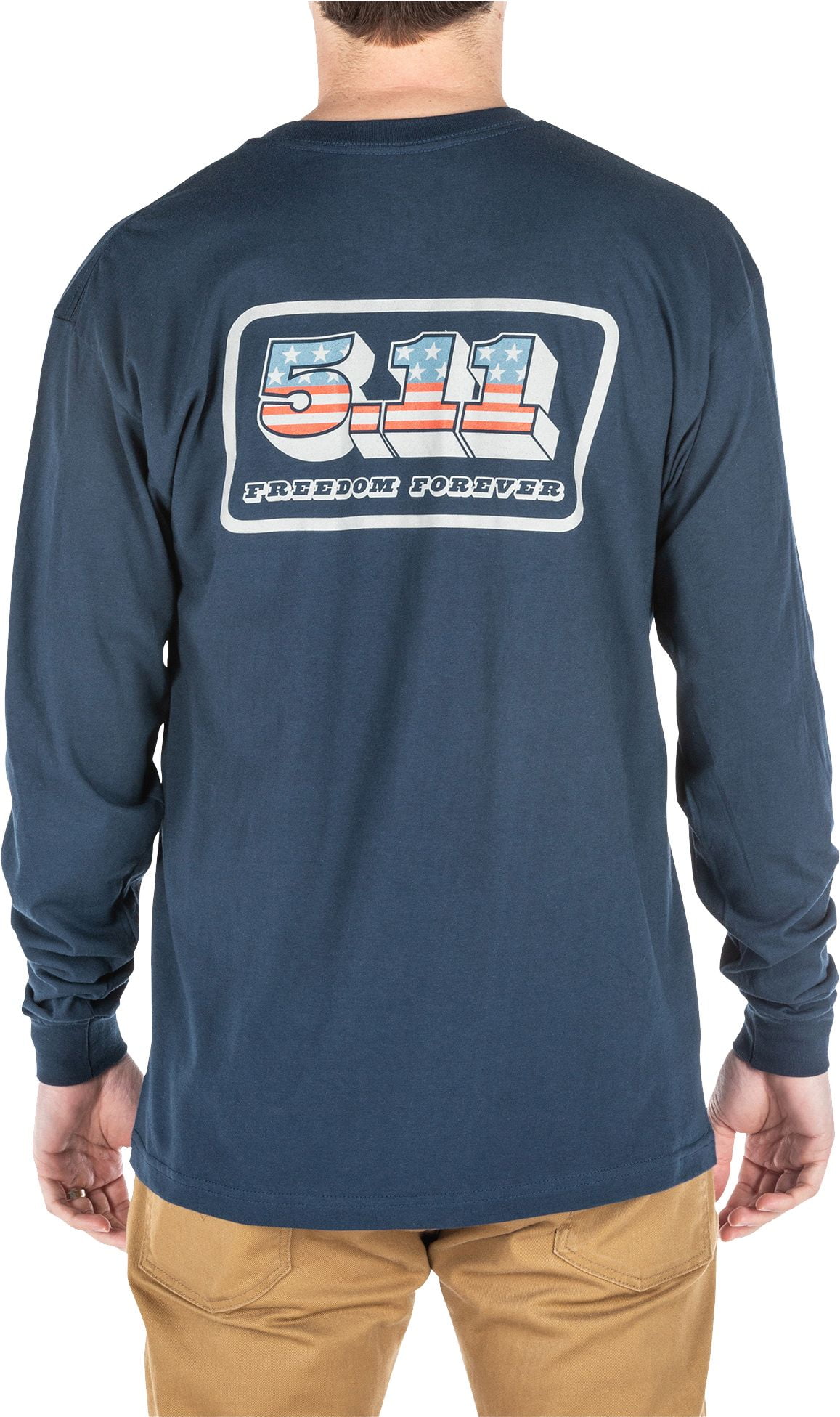 5.11 Tactical - Men's 5.11 Tactical Freedom Forever Long Sleeve T-Shirt ...
