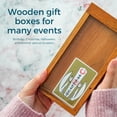 thumbnail image 4 of Puzzle Box BSIRI ATM Brain Teaser Caja de madera con cerradura secreta, 4 of 9