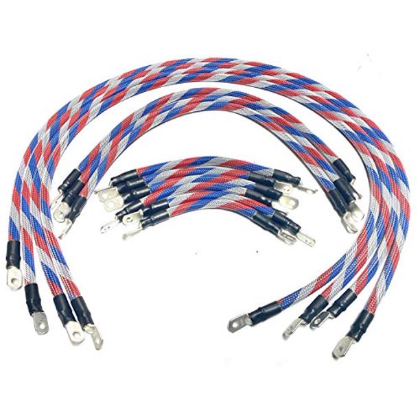 AC/DC WIRE AND SUPPLY 2 Gauge EZGO TXT Golf Cart Battery Cables (13