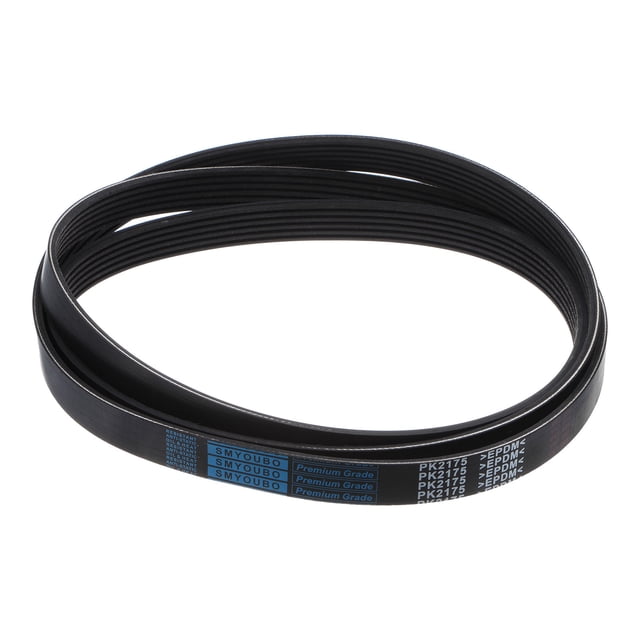 Unique Bargains 6PK2175 V-Ribbed Belt, 5 Ribs, 2175mm Length x 21mm Width x 5mm Thick, EPDM Poly V Belt